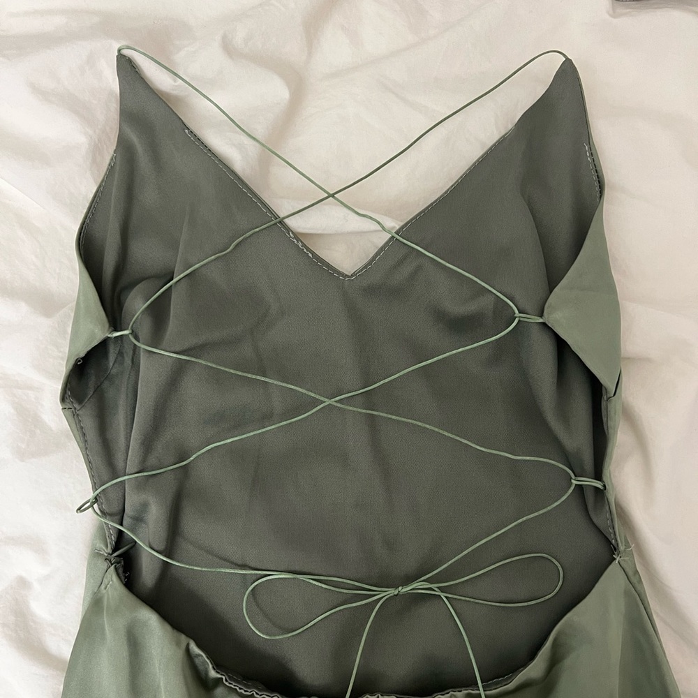 Beginning boutique green mini dress US 4 AUS 8